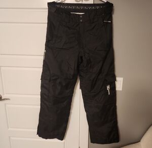 Ocean Earth Pro Men's Versatile Black Snowboard Ski Pants